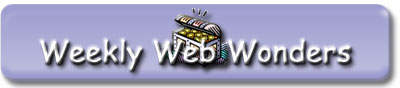 Weekly Web Wonders